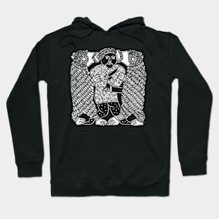 Norse Warrior and Bears from the Torslunda Plates Hoodie